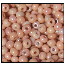 07403- Opaque Pink Iris Czech Seed Beads