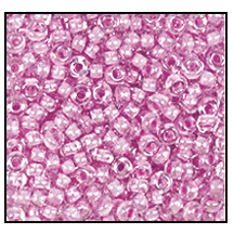 38626- Lavender Lined Crystal Czech Seed Beads