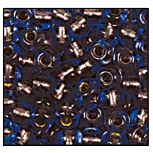 39030- Copper Lined Lt. Sapphire Czech Seed Beads