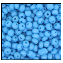 63030- Medium Turquoise Czech Seed Beads
