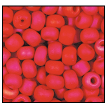 94190M- Matte Opaque Red Iris Czech Seed Beads