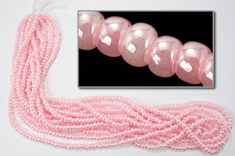 37175- Ceylon Baby Pink Czech Seed Beads