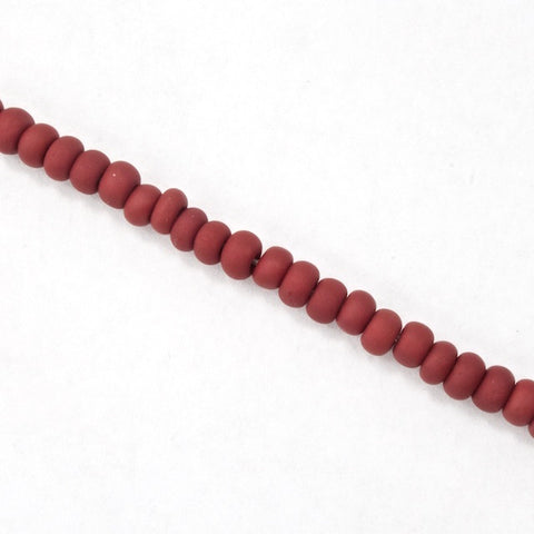 BL108M- Matte Opaque Garnet Czech Seed Beads