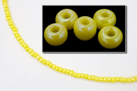 84110- Op. Lemon AB Czech Seed Beads
