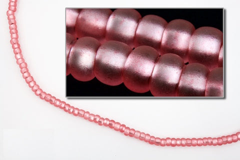 BL1173M- Matte Silver Lined Rose Czech Seed Beads