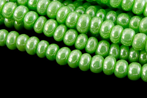 BL002- Luster Opaque Lime Czech Seed Beads