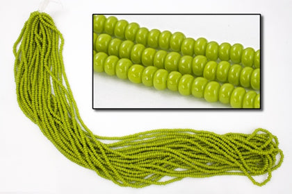 53430- Opaque Olive Czech Seed Beads
