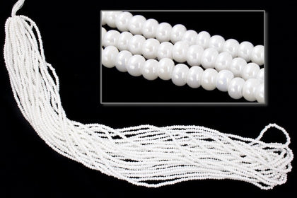 46102- Luster White Czech Seed Beads
