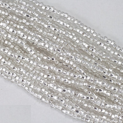 78102- Silver Lined Crystal Czech Seed Beads