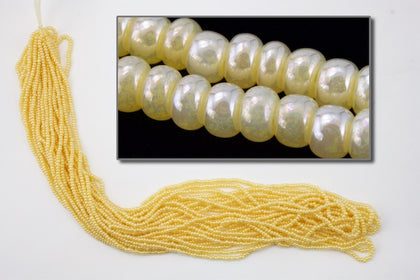47185- Ceylon Beige Czech Seed Beads