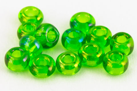 51430- Transparent Lime AB Czech Seed Beads