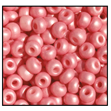 11/0 Baby Pink Matte Pearl Czech Seed Bead (1/2 Kilo) Preciosa #16698