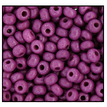 11/0 Berry Matte Pearl Czech Seed Bead (1/2 Kilo) Preciosa #16797