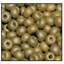 11/0 Olive Matte Pearl Czech Seed Bead (1/2 Kilo) Preciosa #17786