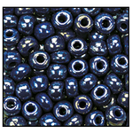 6/0 Op. Royal Blue Luster Czech Seed Bead (1/2 Kilo) Preciosa #38060