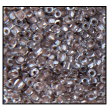 12/0 Coffee Lined Crystal 3-Cut Czech Seed Bead (10 Hanks) Preciosa #38619