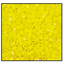 11/0 Opaque Yellow 2 Cut Czech Seed Bead (1/2 Kilo) Preciosa #83110