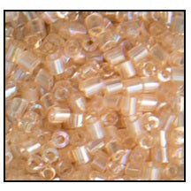 9/0 Transparent Light Topaz AB 2 Cut Czech Seed Bead (1/2 Kilo) Preciosa #11050