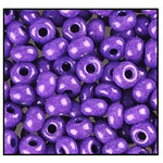 6/0 Terra Intensive Purple Czech Seed Bead (1/4 Kilo) Preciosa #16A28