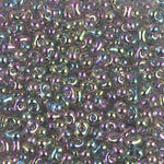 Transparent Gray Rainbow Luster Miyuki Berry Bead (125 Gm) #2440