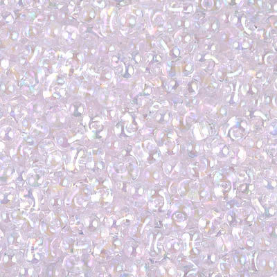 Pink Lined Crystal AB Miyuki Berry Bead (125 Gm) #266
