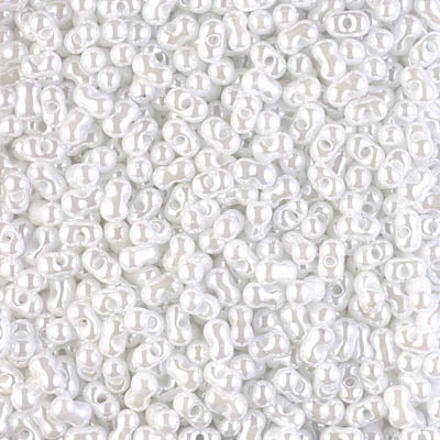 White Pearl Ceylon Miyuki Berry Bead (125 Gm) #420