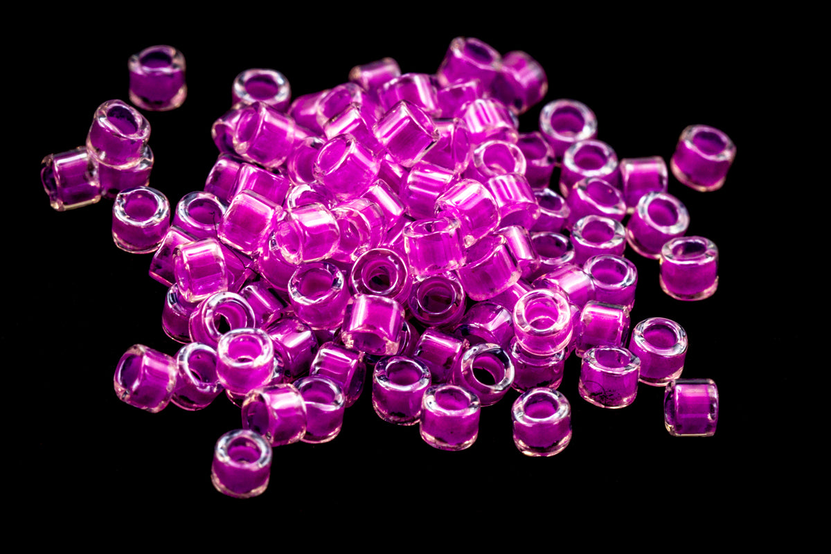 DB2038- 11/0 Luminous Plum Crazy Miyuki Delica Beads (50 Gm, 250