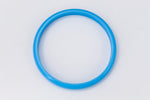 Sky Blue Lucite Bangle #BAN030-General Bead