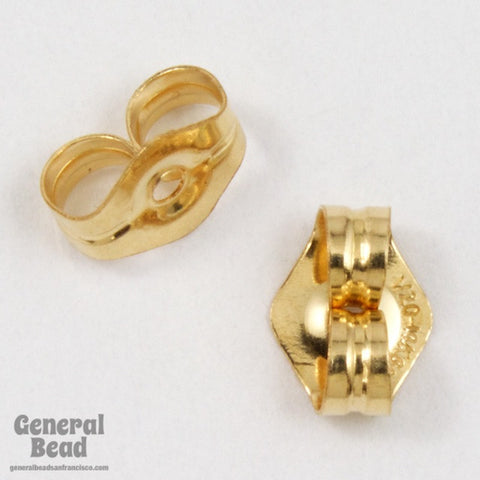 Gold Filled Earring Clutch #BGA022-General Bead