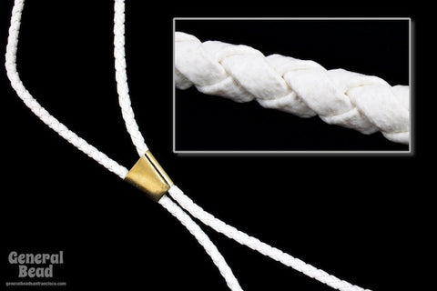 36" White Bolo Cord SOLD OUT-General Bead