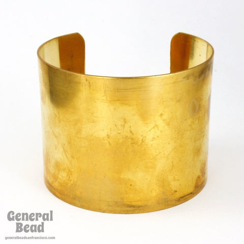 45mm Wide Brass Cuff #BRA010-General Bead