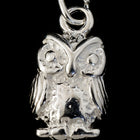 15mm Sterling Silver Owl Charm #BSR041-General Bead