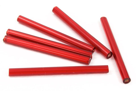 35mm Silver Lined Red Bugle (10 Gm, 40 Gm, 1/2 Kilo) #CBW016