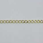 Bright Gold, 4mm Curb Chain CC142-General Bead