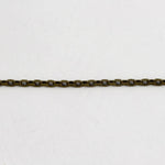 Antique Brass, 2.5mm x 3.5mm Square Wire Cable Chain CC47-General Bead