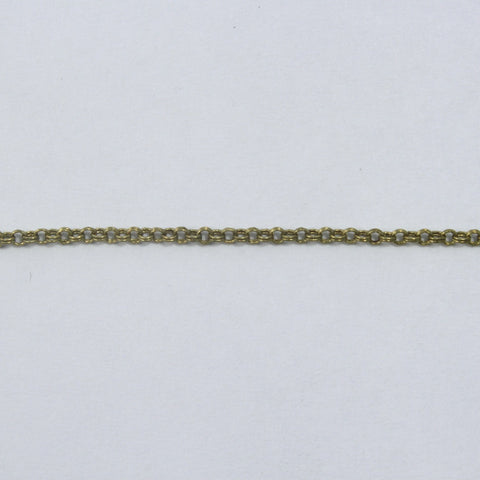Antique Brass, 2mm Delicate Double Rollo Chain CC141-General Bead