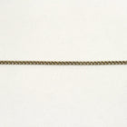 Antique Silver, 1.5mm Delicate Curb Chain CC45-General Bead