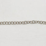 Antique Silver, 4mm Round Cable Chain CC46-General Bead