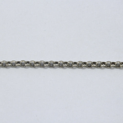 Antique Silver, 3.5mm Rolo Chain CC144-General Bead