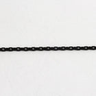 Matte Black, 2.5mm x 3.5mm Square Wire Cable Chain CC47-General Bead