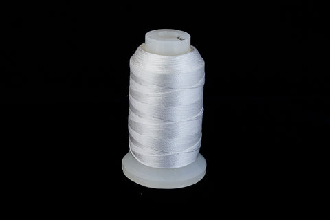 White Silk Size E Beading Thread #CDB009