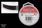 0.8mm Black Elasticity Stretch Cord (By the Yard or 500 Meter Roll) #CDH035-General Bead