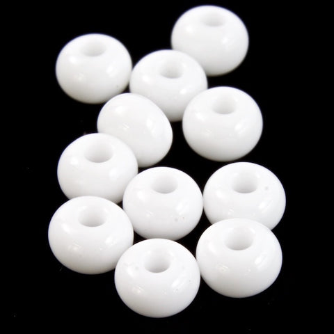 3/0 Opaque White Czech Seed Bead (20 Gm, 1/2 Kilo) #CSQ004