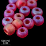6/0 Matte Ruby AB Seed Bead (20 Gm, 1/2 Kilo) #CSB164-General Bead