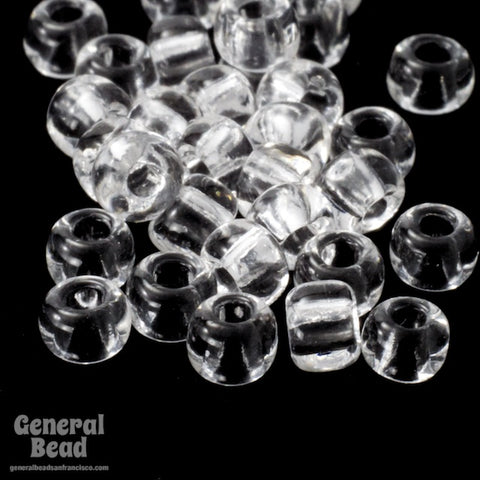 5/0 Transparent Crystal Czech Seed Bead (20 Gm, 1/2 Kilo) #CSA011-General Bead