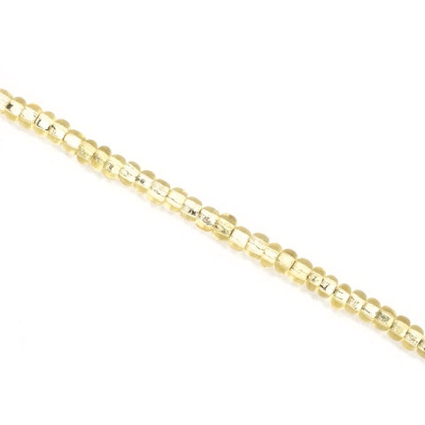 6/0 Silver Lined Champagne Seed Bead (40 Gm, 1/2 Kilo) #CSB338