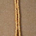 10/0 Metallic Gold Czech Seed Bead (1/2 Kilo) #BL020