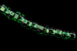 6/0 Silver Lined Light Green Czech Seed Bead (1/2 Kilo) Preciosa #57100
