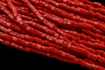 11/0 Opaque Dark Red 2 Cut Czech Seed Bead (10 Gm, Hank, 1/2 Kilo) #CSN014-General Bead