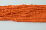 9/0 Opaque Orange 3-Cut Czech Seed Bead (10 Gm, Hank, 10 Hanks) #CSP002-General Bead